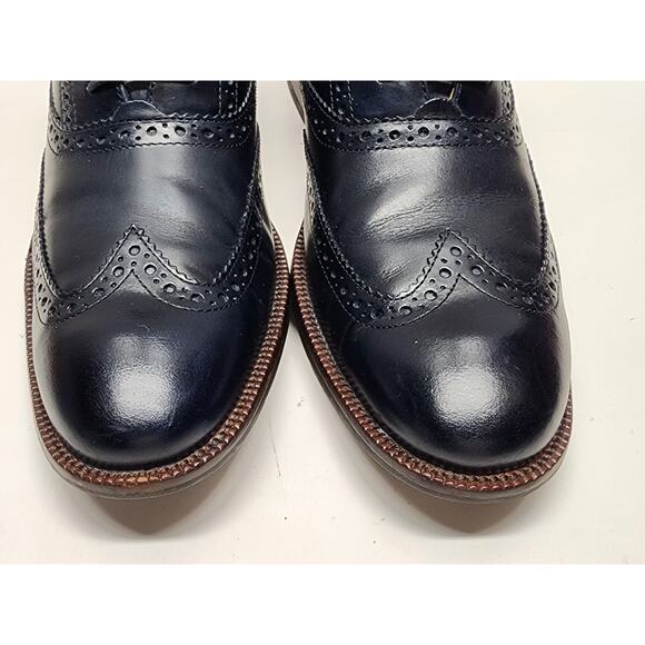 Cole Haan Shoes Men’s Size 9 M Deep Navy Blue Wing Tip Oxford Lace Up main image 9